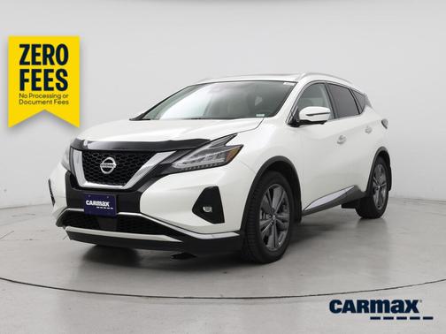White 2021 Nissan Murano Platinum