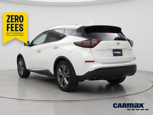 White 2021 Nissan Murano Platinum