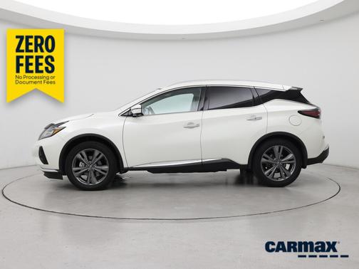 White 2021 Nissan Murano Platinum