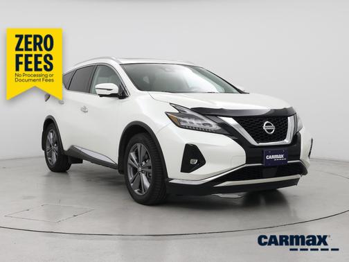 White 2021 Nissan Murano Platinum