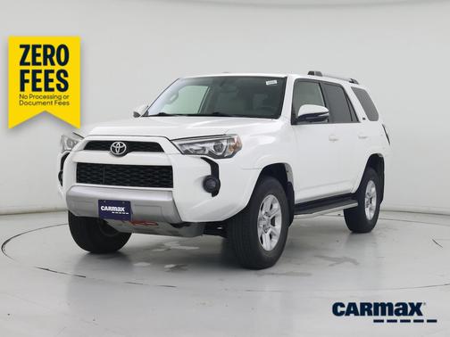White 2016 Toyota 4Runner SR5 Premium