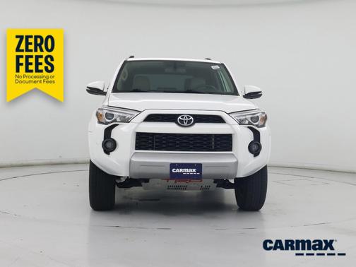 White 2016 Toyota 4Runner SR5 Premium