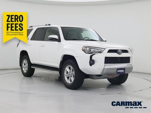 White 2016 Toyota 4Runner SR5 Premium