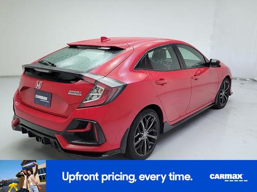 Red 2021 Honda Civic Sport Touring