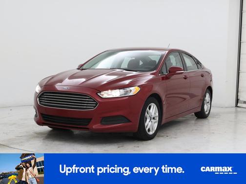 Burgundy 2014 Ford Fusion SE