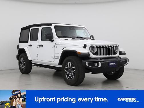 White 2024 Jeep Wrangler Sahara