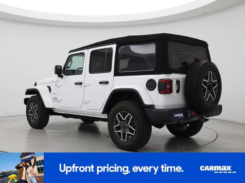 White 2024 Jeep Wrangler Sahara