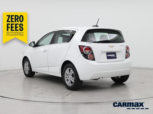 White 2015 Chevrolet Sonic LT