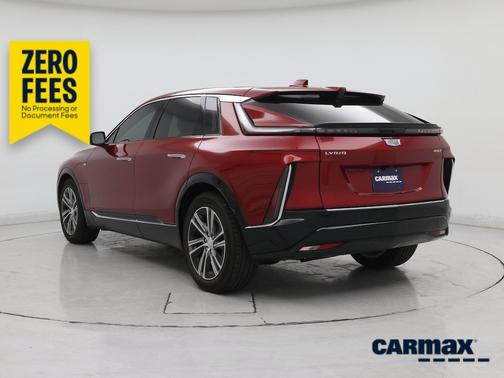 Red 2025 Cadillac LYRIQ Luxury 2