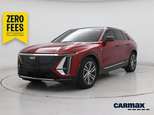 Red 2025 Cadillac LYRIQ Luxury 2