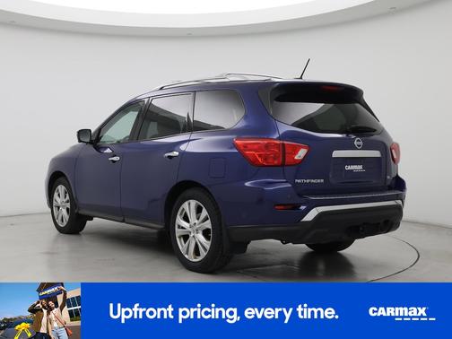Blue 2018 Nissan Pathfinder SL