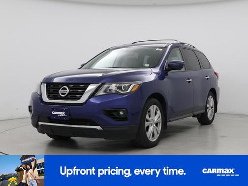 Blue 2018 Nissan Pathfinder SL
