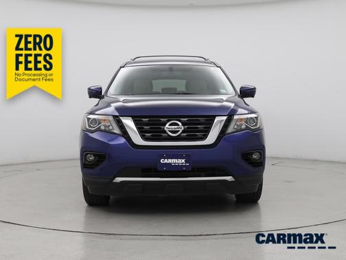Blue 2018 Nissan Pathfinder SL