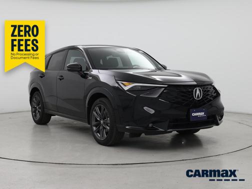 Black 2025 Acura ADX A-Spec