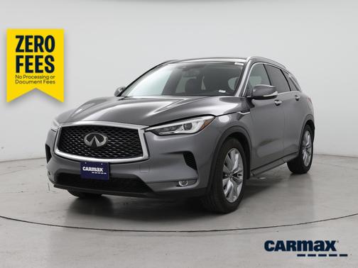 Gray 2020 INFINITI QX50 Luxe