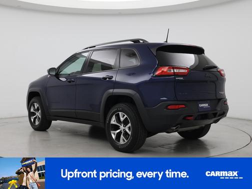 Blue 2018 Jeep Cherokee Trailhawk