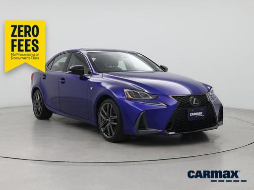 Blue 2020 Lexus IS 300 F-Sport