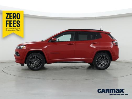Red 2022 Jeep Compass Red Edition