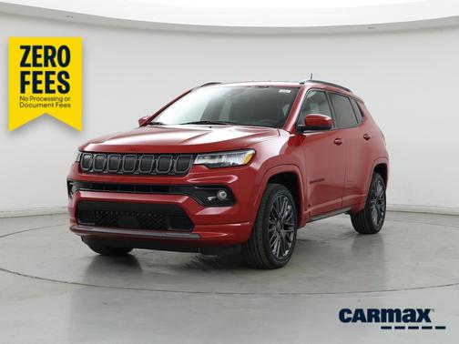 Red 2022 Jeep Compass Red Edition