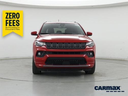 Red 2022 Jeep Compass Red Edition