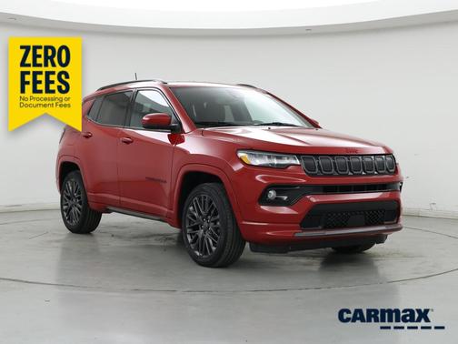 Red 2022 Jeep Compass Red Edition