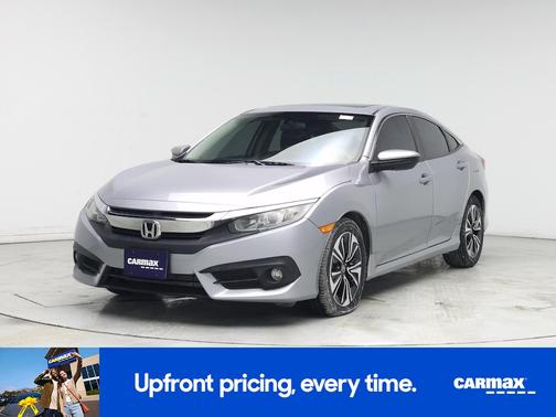 Silver 2016 Honda Civic EX-T
