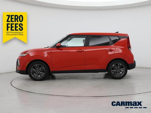 Red 2022 Kia Soul EX