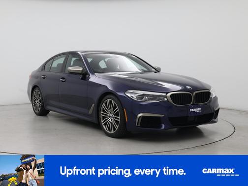 Blue 2018 BMW M550 I xDrive