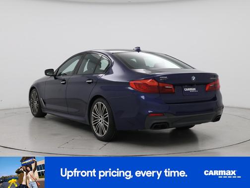 Blue 2018 BMW M550 I xDrive