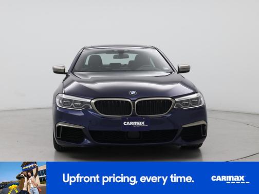 Blue 2018 BMW M550 I xDrive