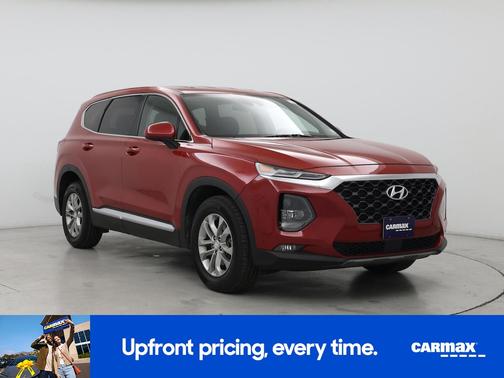 Red 2019 Hyundai SANTA FE SEL