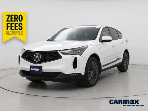 White 2022 Acura RDX SH-AWD A-Spec Advance