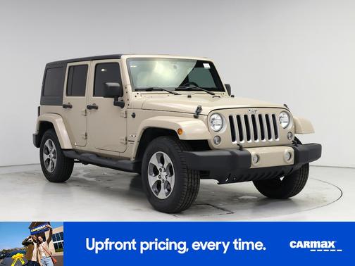 Brown 2016 Jeep Wrangler Unlimited Sahara