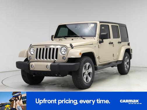 Brown 2016 Jeep Wrangler Unlimited Sahara