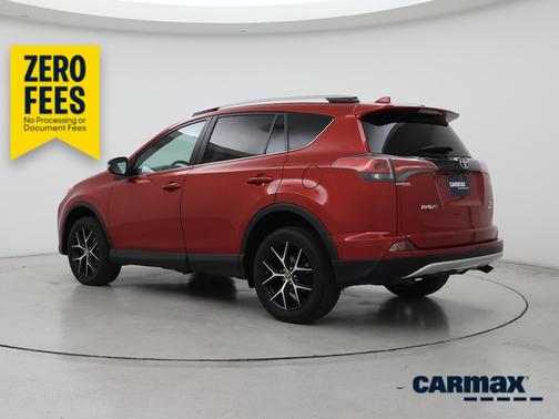 Red 2016 Toyota RAV4 SE