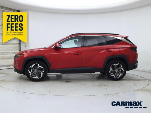 Red 2023 Hyundai TUCSON Limited