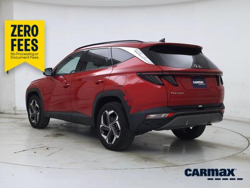 Red 2023 Hyundai TUCSON Limited