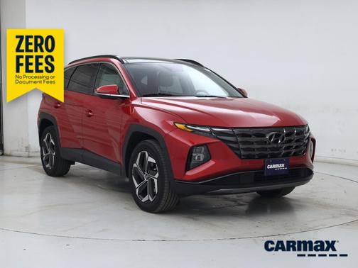 Red 2023 Hyundai TUCSON Limited