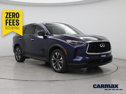 Blue 2023 INFINITI QX60 Luxe