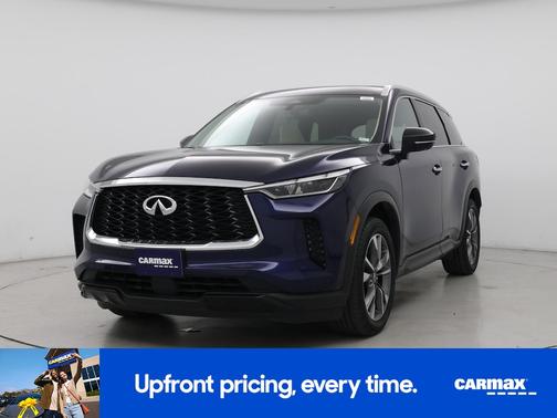 Blue 2023 INFINITI QX60 Luxe