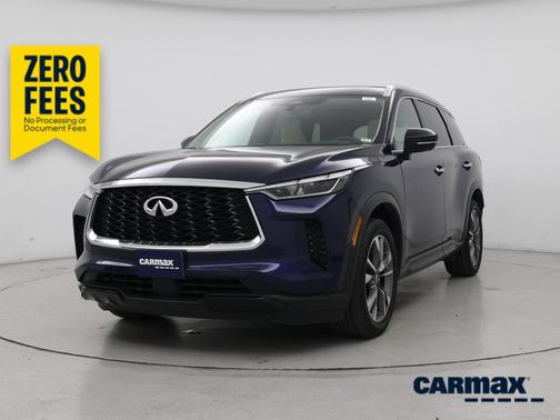 Blue 2023 INFINITI QX60 Luxe