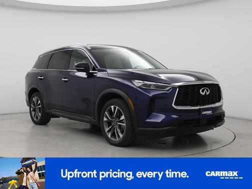 Blue 2023 INFINITI QX60 Luxe