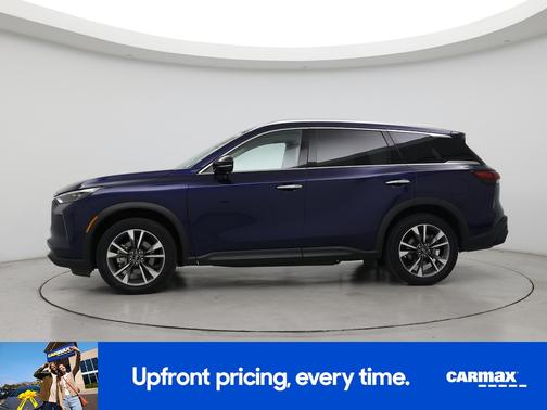 Blue 2023 INFINITI QX60 Luxe