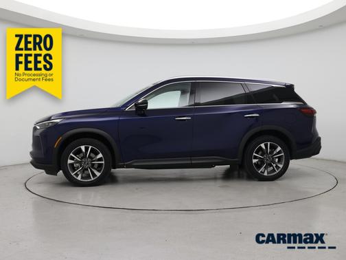 Blue 2023 INFINITI QX60 Luxe