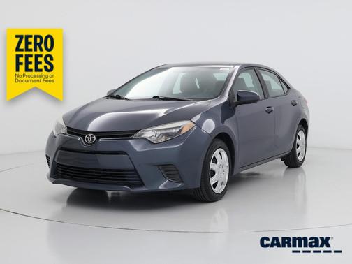 Gray 2015 Toyota Corolla L