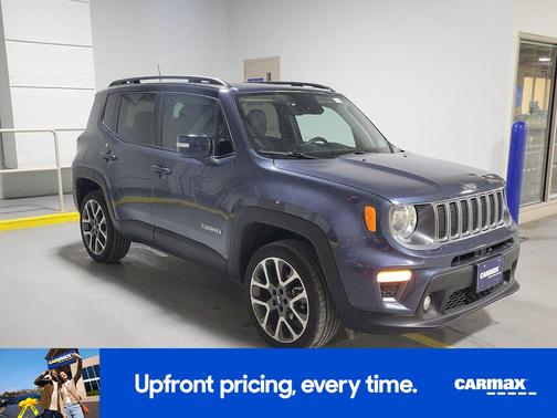Blue 2022 Jeep Renegade Limited