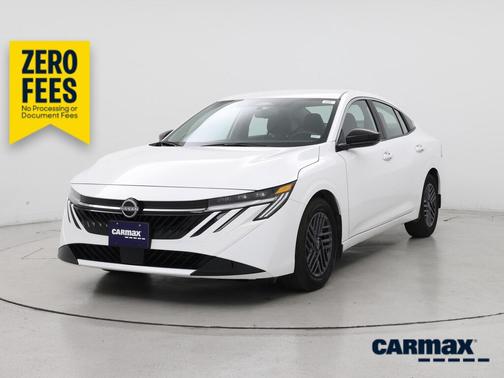 White 2026 Nissan Sentra SV