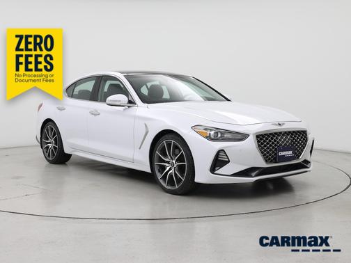 White 2019 Genesis G70 Advanced