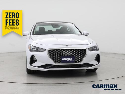 White 2019 Genesis G70 Advanced