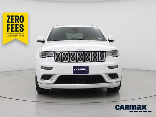 White 2017 Jeep Grand Cherokee Summit